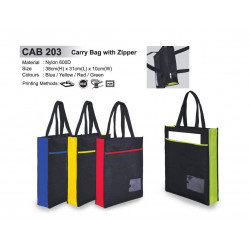 CAB 203 Carry Bag with Zipper